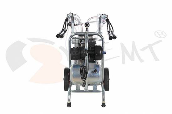 Aparat de muls ovine si caprine cu 2 posturi si 1 bidon 25 inox