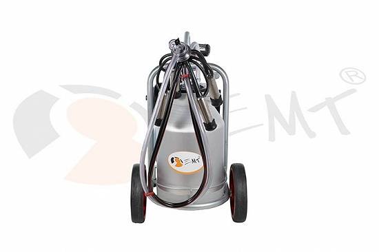Aparat de muls bovine cu 1 post si 1 bidon 25l aluminiu