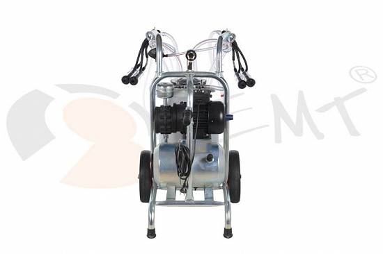Aparat de muls bovine cu 2 posturi si 1 bidon 40l aluminiu