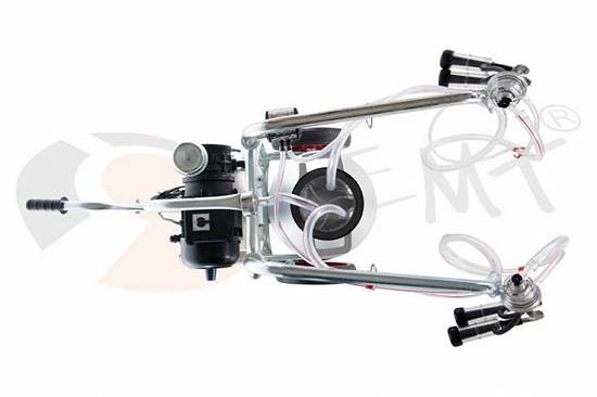 Aparat de muls bovine cu 2 posturi si 1 bidon 40l aluminiu