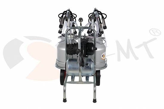 Aparat de muls bovine cu 2 posturi si 2 bidoane 30l aluminiu