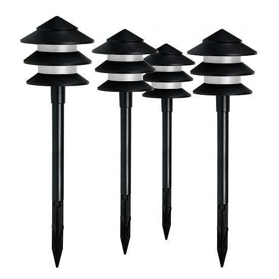 Lampi de gradina 4 buc marca Ranex Pagode EL070