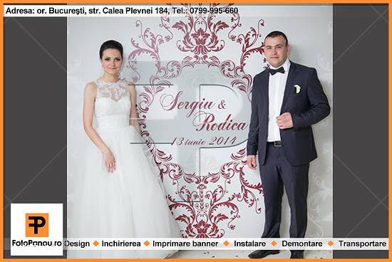 Fotopanou pentru nunta ,  botez ,  aniversare
