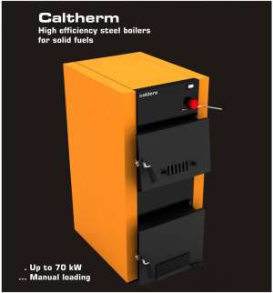 Cazan combustibil solid Caltherm.
