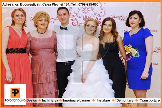 Foto stand pentru nunta ,  botez ,  zi de nastere