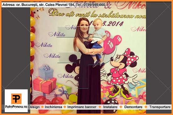Fotopanou pentru nunta ,  botez ,  aniversare