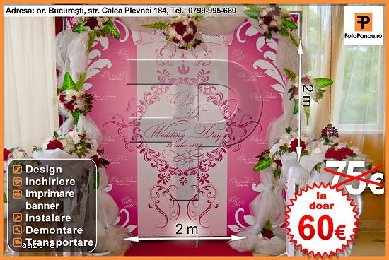 Reduceri la fotopanou pentru decor