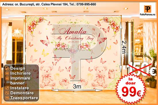 Promotie de la fotopanou pentru decor