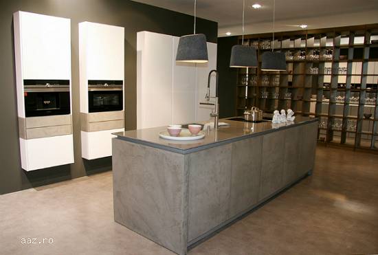 Microciment in bucatarie