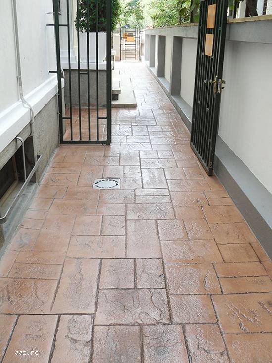 Beton amprentat