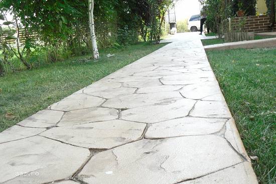 Beton amprentat