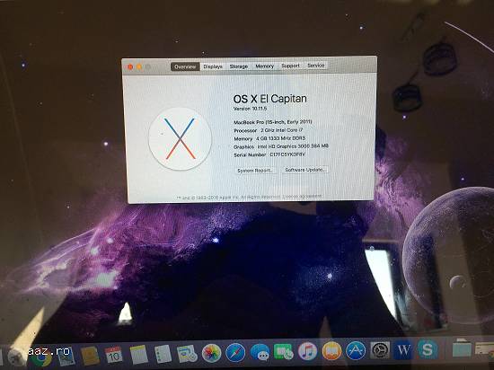 MacBook Pro 15-inch,  Early 2011 i7 500 GB + mouse Apple !