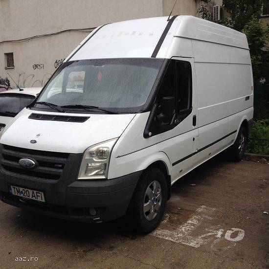 Inchiriez duba / autoutilitara cu sau fara sofer. Transport marfa. Ford Transit,   an 2007