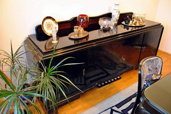 Set mobila veche eleganta sufragerie,  lemn masiv