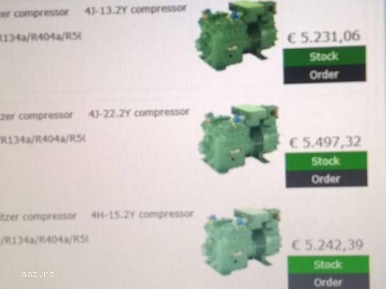 Compresor cu echipament complet