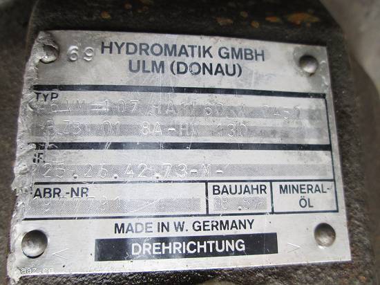 Hidromotor Hydromatik A6VM107