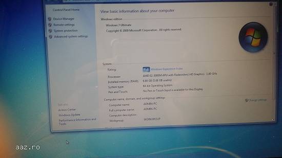 Laptop hp g7