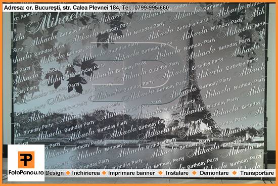 Cel mai frumos cadou - Panou foto,  Brand wall,  Press wall care va servi drept cel mai creativ si o