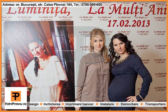Cel mai frumos cadou - Panou foto,  Brand wall,  Press wall care va servi drept cel mai creativ si o