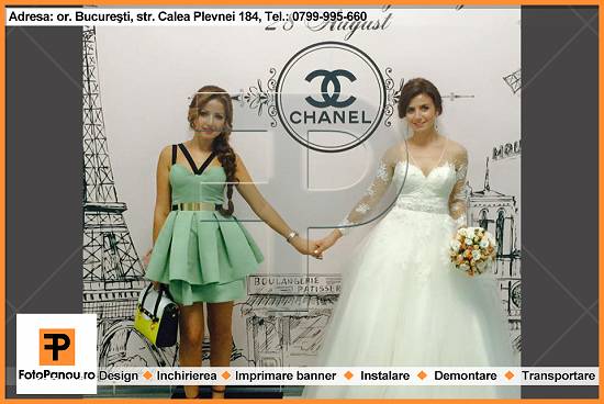 Decoratiuni/Aranjamente/Amenajari/Decor/Panou foto cu banner pentru ceremonia ta ,  fie ca e nunta, 