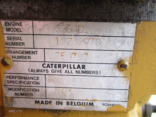 Piese de motor Caterpillar 3304 DI