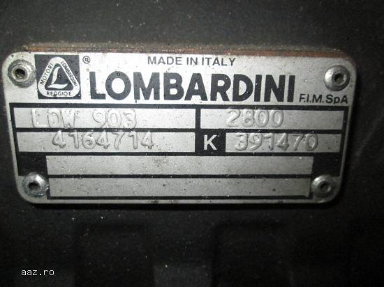 Motor Lombardini LDW 903 (22 HP)