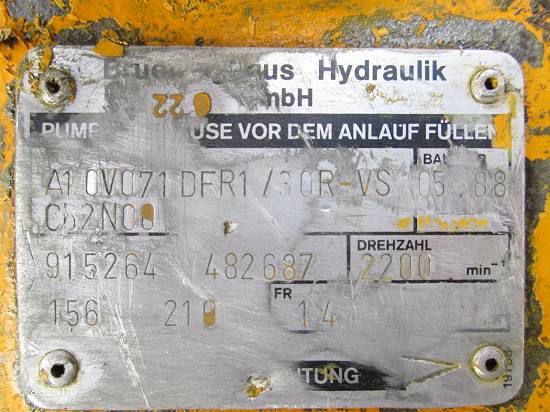 Pompa simpla si dubla  Hydromatik A10V071