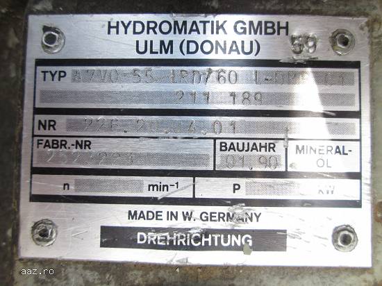 Pompa Hydromatik A7V055LRD