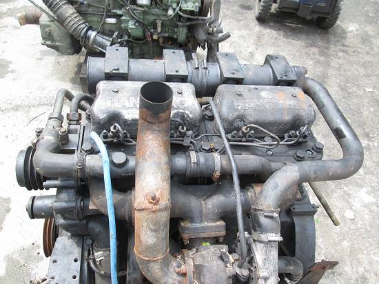 Motor Hanomag in 4 pistoane Turbo