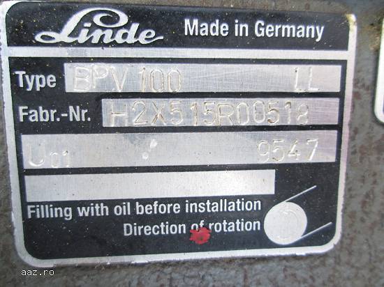 Pompa Linde BPV100 LL