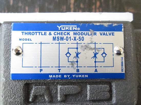 Electrovalve Parker ,  Denison ,  Yuken ,   Aron ,  Amca