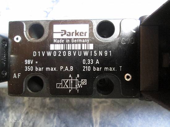 Electrovalve Parker ,  Denison ,  Yuken ,   Aron ,  Amca