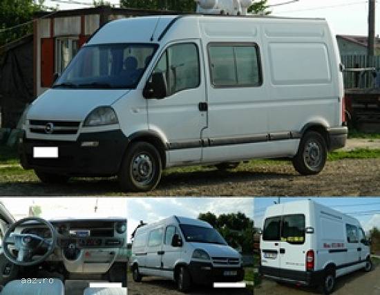 Opel Movano 2.5 CDTI 3.5T 84 kw 6 locuri + marfa