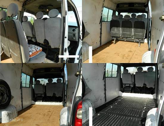 Opel Movano 2.5 CDTI 3.5T 84 kw 6 locuri + marfa