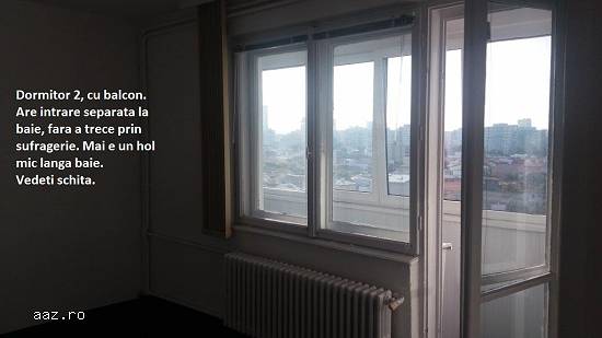 Ofer spre inchiriere apartament 3 camere nemobilat,   etaj 10 din 11,   Calea Grivitei langa Grant