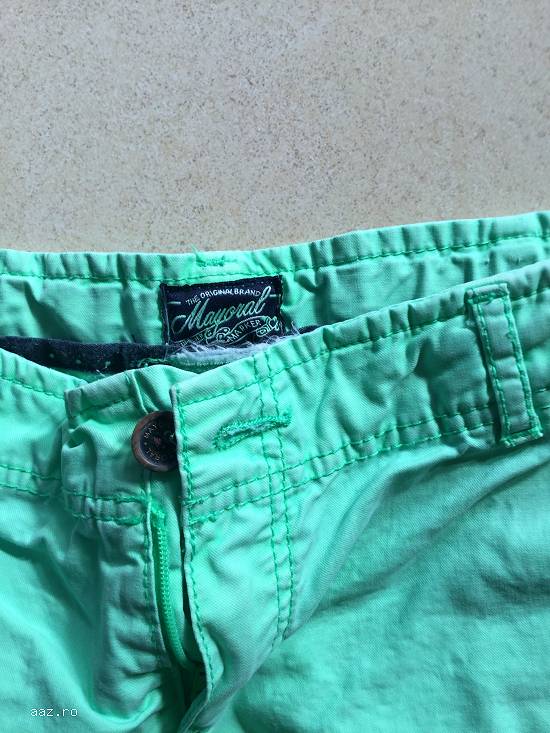 Pantaloni scurti,  Mayoral,  verde menta,  copii,  baieti,  9 ani