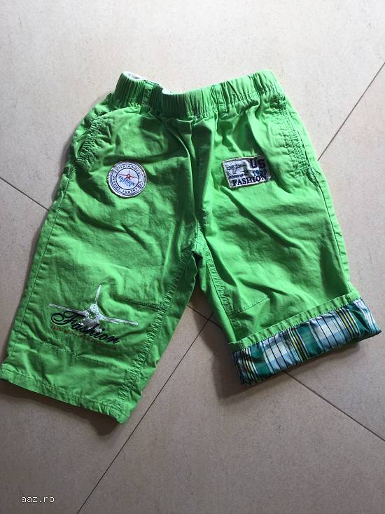 Pantaloni scurti,  Fashion Style,  verzi,  copii,  baieti,  9 ani