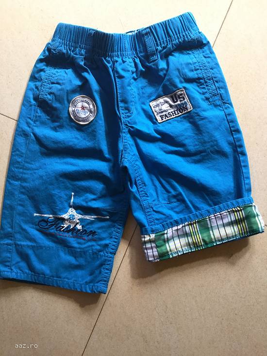 Pantaloni scurti,  Fashion Style,  turcoise,  copii,  baieti,  9 ani