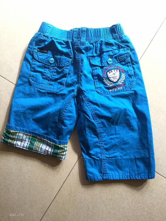 Pantaloni scurti,  Fashion Style,  turcoise,  copii,  baieti,  9 ani