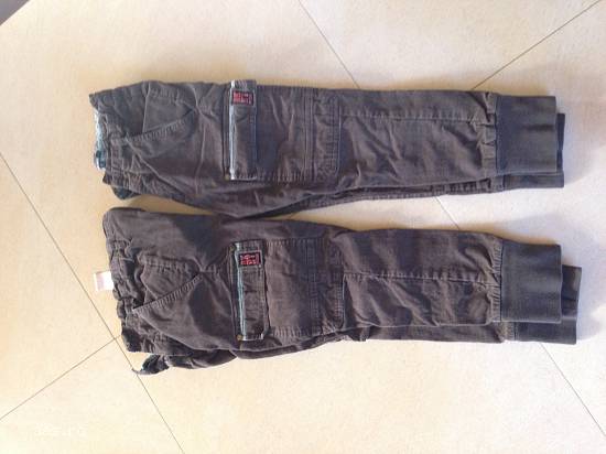 Vand pantaloni grosi,  captusiti,  DKNY,  copii,  8 ani