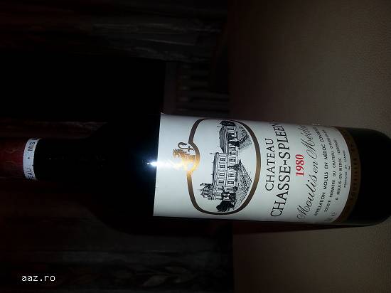 vin frantuzesc Chateau Chasse Spleen 1980