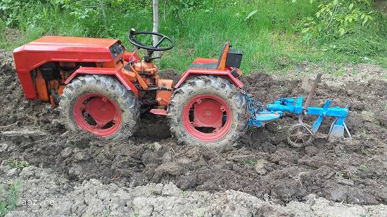 Tractor Valpadana 4x4(plug+freza)