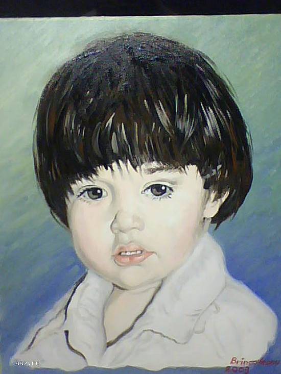 Portrete in carbune,  pastel sau ulei