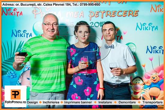 Fotopanou pentru nunta ,  botez ,  aniversare