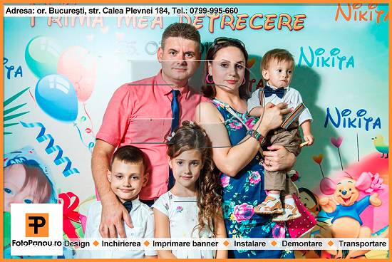 Fotopanou pentru nunta ,  botez ,  aniversare