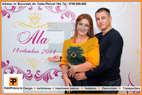 Fotopanou pentru nunta ,  botez ,  aniversare