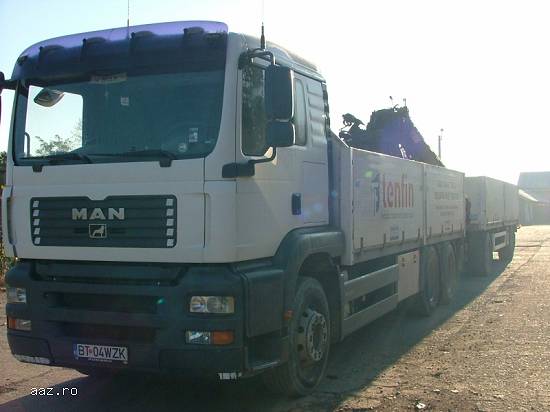 Man tga 26440 +macara hiab 4, 7 to +remorca