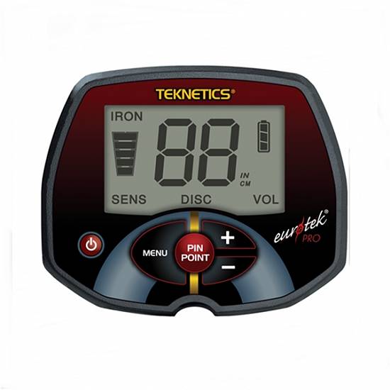 Detector de metale Teknetics Eurotek Pro cu bobină de 8”