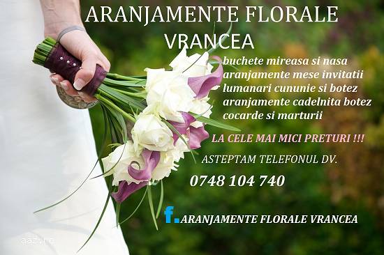 Aranjamente florale nunti botezuri cununii