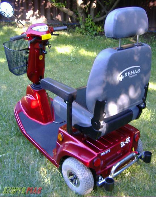 Moped EL GO pentru persoane cu dizabilitati